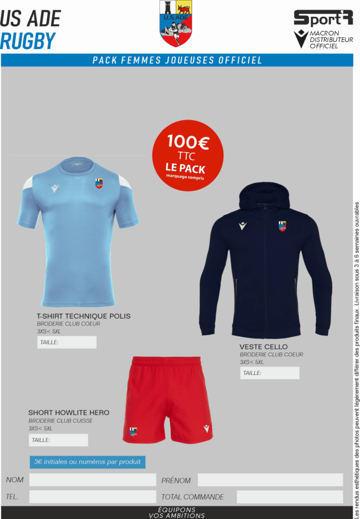 Pack sénior femme