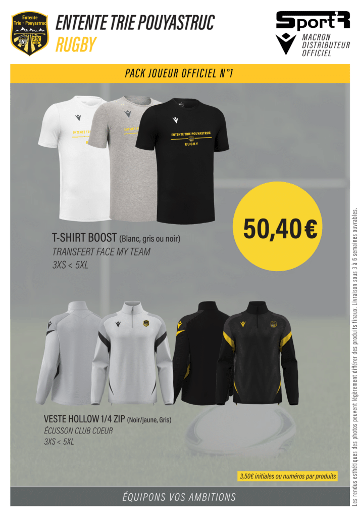 PACK JOUEUR OFFICIEL N°1