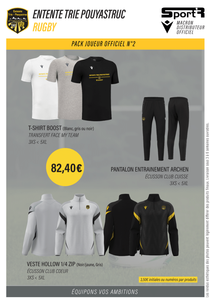 PACK JOUEUR OFFICIEL N°2